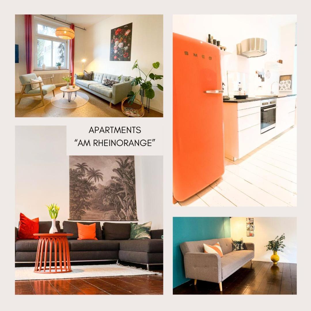 Apartments "Am Rheinorange", Netflix & Prime Дуйсбург Екстериор снимка